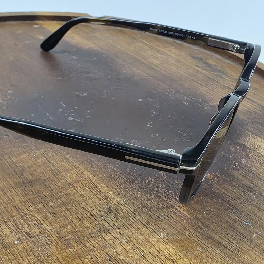 Tom Ford TF834 Dante 56A Sunglasses Mens 50-21-145 Brown Tortoise Gray Italy
